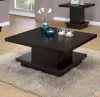 CoasterEveryday 705168 Reston - Square Engineered Wood Coffee Table - Cappuccino