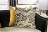 Furniture of America SM2285-SF Maya - Sofa - Black / Beige