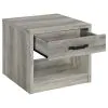 Coaster Fine Furniture 707728-S2 Felix - 2 Piece Coffee And End Table Set - Gray Driftwood