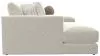 Jackson Furniture Industries 2235/75/31/76-16 Jackson Furniture Industries 2235/75/31/76-16 Ritzy - 4 Piece Modular Double Chaise Sectional - Bone
