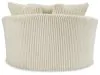 Ashley Furniture 2110421 Ashley Furniture 2110421 Lindyn - Oversized Swivel Accent Chair - Ivory