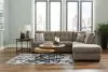 Ashley Furniture 31005S2 Ashley Furniture 31005S2 Mahoney - 2-Piece Sectional With Raf Corner Chaise - Chocolate