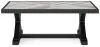 Ashley Furniture P792-701 Beachcroft - Rectangular Cocktail Table - Black / Light Gray