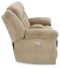 Ashley Furniture 6930518 Tip-Off - Power Reclining Loveseat With Console / Adj Headrest - Wheat