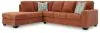 Ashley Furniture 24304S1 Ashley Furniture 24304S1 Aviemore - 2-Piece Sectional With Laf Corner Chaise - Spice