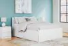 Ashley Furniture EB9630B16 Ashley Furniture EB9630B16 Onita - Queen Panel Platform Bed With 2 Side Storage - White