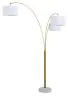 Ashley Furniture L725169 Valo - Metal Arc Lamp - Gold Finish