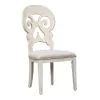 Liberty Furniture 652-C6501S Farmhouse Reimagined - Splat Back Side Chair - Antique White / Chestnut Tops