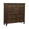 Liberty Furniture 615-BR32 Liberty Furniture 615-BR32 Americana Farmhouse - 12 Drawer Chesser - Dusty Taupe
