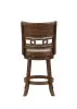 New Classic S1701-CS-CHY New Classic S1701-CS-CHY Gia - Swivel Counter Stool - Cherry / Brown