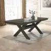 New Classic 40-1902-DT Gulliver - Dining Table Top & Base - Dark Brown