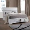 CoasterEveryday 205111KW Miranda - Wood California King Storage Panel Bed - White