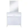 CoasterEssence 300290 Harvey - Vanity Set With Lift - Top Stool - White