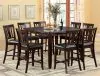 Furniture of America CM3336PC-2PK Edgewood - Counter Height Chair (Set of 2) - Espresso