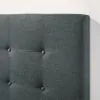 Intercon UB-BR-ADYTWN-GNM-C Intercon UB-BR-ADYTWN-GNM-C Addyson - Upholstered Twin Bed - Gunmetal