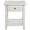 Coaster Fine Furniture 710558-S2 Payne - 2 Piece Coffee And 1-Drawer End Table Set - White