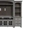 Liberty Furniture 824-ER78 Heartland - Right Pier - Antique White / Tobacco Tops