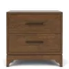 Riverside Furniture 61769 Calhoun - 2-Drawer Nightstand - Whiskey Oak