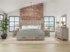 Riverside Furniture 79269 Bennett - Three Drawer Nightstand - Frosted Gray