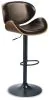 Ashley Furniture D120-530 Bellatier - Tall UPH Swivel Barstool - Brown