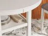 Ashley Furniture D423-225 Erinberg - Dining Room Table Set (Set of 5) - Antique White