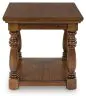 Ashley Furniture T609-3 Sturlayne - Rectangular End Table - Brown