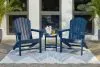 Ashley Furniture P009/898(2)/703 Ashley Furniture P009/898(2)/703 Sundown Treasure - 3 Pc. - Conversation Set - Blue