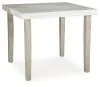 Ashley Furniture PCD575-13 Larawyn - Square Dining Room Counter Table - Bisque