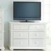 Liberty Furniture 607-BR45 Summer House - Media Chest - Oyster White