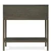 Riverside Furniture 92812 Riverside Furniture 92812 Hyde - Rectangular Chairside Table - Dark Brown