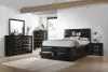 CoasterEssence 202701Q-S5 Briana - 5 Piece Queen Bedroom Set - Black