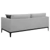 CoasterElevations 508681-S2 Apperson - 2 Piece Upholstered Track Arm Sofa Set - Light Gray