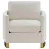 CoasterElevations 508823 Corliss - Upholstered Arched Arm Accent Chair - Beige