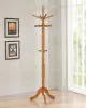 CoasterEveryday 900759 Achelle - 11 Hook Freestanding Coat Rack Hat Hanger - Golden Brown