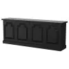 Coaster Fine Furniture 115535 Florence - 4 Door Dining Sideboard Buffet - Distressed Black