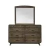 New Classic 00-1078-DM New Classic 00-1078-DM Rex  - Dresser & Mirror - Brown