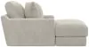 Jackson Furniture Industries 344519-2062/11-2063/11 Cozy - Chaise With USB - Pearl