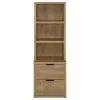 Coaster Fine Furniture 802693-S3 Westpark - 3 Piece Wall Unit Bookcase Set With USB - Mango