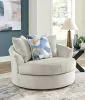 Benchcraft® 33004/38/34/17/21/08 Benchcraft® 33004/38/34/17/21/08 Maxon Place - 5 Pc. - 3-Piece Sectional With Raf Corner Chaise, Chair, Ottoman - Stone