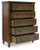Benchcraft® B787-46 Sturlayne - Five Drawer Chest - Brown