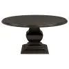 Coaster Fine Furniture 109230-S7 Twyla - 7 Piece Round Wood Dining Room Table Set - Dark Cocoa