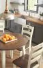 Ashley Furniture D335-15 Woodanville - Round DRM Drop Leaf Table - Cream / Brown