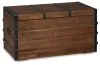Ashley Furniture A4000096 Kettleby - Storage Trunk - Brown