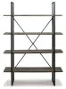Ashley Furniture A4000017 Gilesgrove - Bookcase - Black / Gray