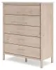 Ashley Furniture B2615-345 Cadmori - Five Drawer Wide Chest - Two-Tone