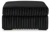 Ashley Furniture 9810308 Midnight-Madness - Oversized Accent Ottoman - Onyx