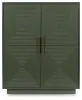 Ashley Furniture A4000676 Geirwood - Accent Cabinet - Dark Green