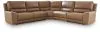 Ashley Furniture PCU62606S8 Ashley Furniture PCU62606S8 DeepWakes - 5-Piece Power Reclining Sectional - Caramel