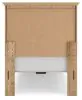 Ashley Furniture PCB1170B22 Ashley Furniture PCB1170B22 Makidern - Twin Panel Storage Bed With Storage Footboard - Tan