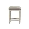 Liberty Furniture 824-OT9001 Heartland - Upholstered Console Stool - Antique White / Tobacco Tops
